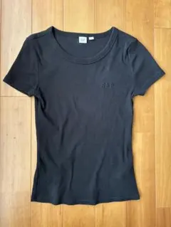 GAP リブTシャツ ブラックのサムネイル