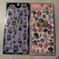 【国内店舗購入正規品】プチドロップステッカー ディズニー ヴィランズ プリンセス