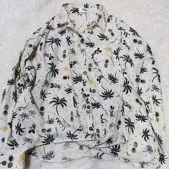 ディズニー ミッキー 総柄シャツ　Ｌサイズ