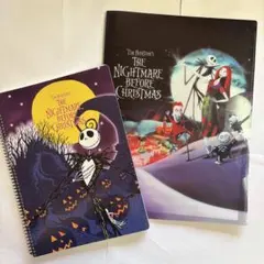 希少　ナイトメアビフォアクリスマス　ノート、クリアファイルセット