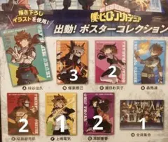 ヒロアカ 出動！ポスター　11点セット