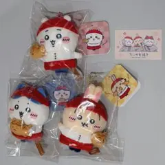ちいかわ焼き 店員さんなマスコット 3点セット