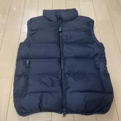 【美品】ASPESI ネイビー ダウンベスト S