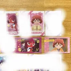 ケロロ軍曹 キャラポトレ ギロロ 夏美　4枚