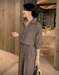 Dazy ブラウンセットアップ(試着のみ)