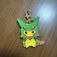 ポケモン ピンズセット レックウザ ポンチョを着たピカチュウ