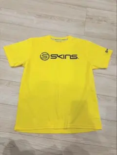 SKINS Tシャツ イエロー Lサイズ