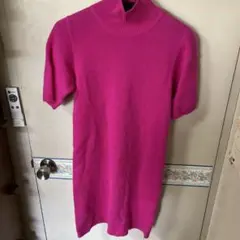 EAST MINSTER ピンク ニットワンピース M