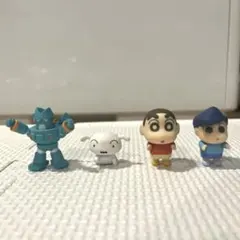 クレヨンしんちゃん　ガチャガチャ　ならぶんです　4セット