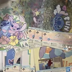 一番くじ リロ ＆ スティッチ かクリアファイル　ポスター＆ポストカード　全種