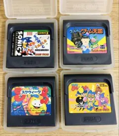 ゲームギア 4つセット