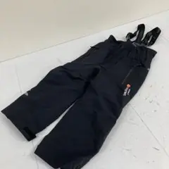 ISBJORN スキーウェア　スキーパンツ　キッズ　子供　116㎝　ブラック　黒