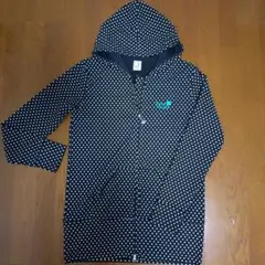 オーシャンパシフィック・ドット柄ロング パーカー
