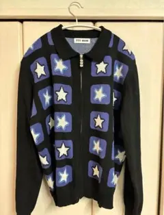 ttt_msw Star television zipup knit polo