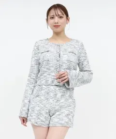 ROYAL PARTY ニットツイードセットアップ