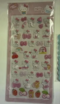 ハローキティ　ぷくぷくシール