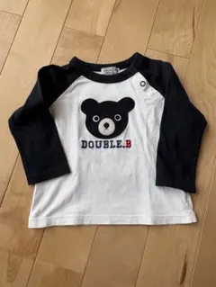 ミキハウス DOUBLE_B 長袖Tシャツ 70-80のサムネイル