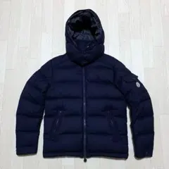 ★極美品★ モンクレール　モンジュネーブル　0 ネイビー　3D187