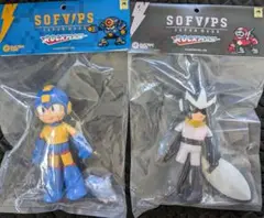 ROCKMAN SOFVIPS フィギュア ２体セット　ブルース　カットマン ROCKMAN SOFVIPS フィギュア 2体セット ブルース カットマン