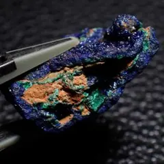 天然石 アズライト 鉱物標本 1 結晶 原石 水晶 クリスタル パワーストーン