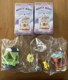 ポケモン　ナイティナイトコレクション　ピカチュウ　メリープ