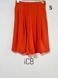 美品 iCB【タグ付き】ハーフパンツ S オレンジ