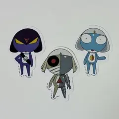 ケロロ軍曹　ステッカー 3枚セット