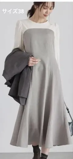 ROPÉ PICNIC ドッキングマーメイドワンピース　38