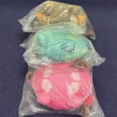 もちもち アメフクラガエル BIGぬいぐるみ ミント ブラウン ピンク