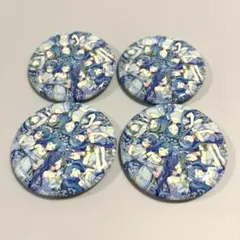 未使用】ジョジョ 50周年記念 ジャンプ展 缶バッジ 5点セット - メルカリ