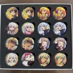 アイドリッシュセブン 16 idol album 外箱 缶バッジ16個セット