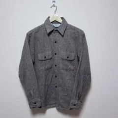 【希少】80s ファイブブラザー ネルシャツ ヘリンボーン USA製 Mサイズ