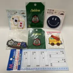 ワッペンセット 多様なデザイン