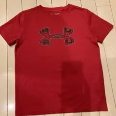 Under Armour レッド Tシャツ YMD/JM/M