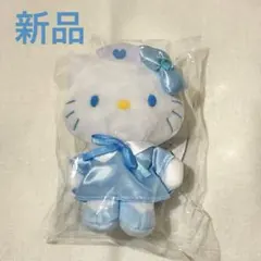 【新品】ハローキティ 水色 ナース マスコットキーホルダー