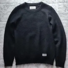 WACKO MARIA　アルパカ混　クルーネックニットセーター　Мのサムネイル