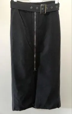 HARE　フロントジップナロースカート　グレーのサムネイル