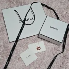 CHANEL 空き箱 リボン チャーム
