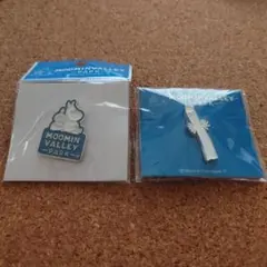 ムーミンバレーパーク　ピンバッジ　2個セット