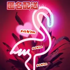 匿名配送 francfranc フラミンゴ ネオンライト フランフラン コピペ×