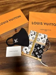 LOUIS VUITTON MAHINA NOIR スカーフ - メルカリ