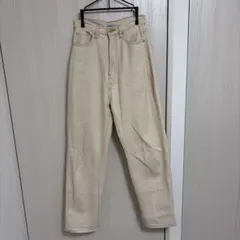 CLASSICALELF ベージュ ストレートデニム