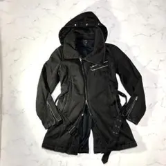 Y2K】パンク ロック ハイネック ジャケット 黒 V系 地雷系Archive