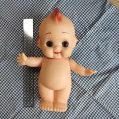 昭和レトロ キューピー人形 大約47cm 小約30cm 2体セット まとめ売り 