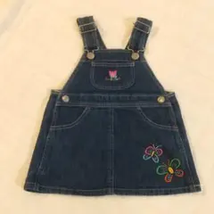 ミキハウス DOUBLE.B ジャンパースカート 80