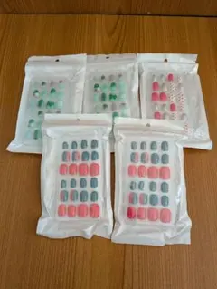 子供用ネイルチップ 5セットのサムネイル