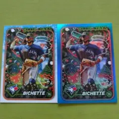 topps holiday ボー　ビシェット　2枚
