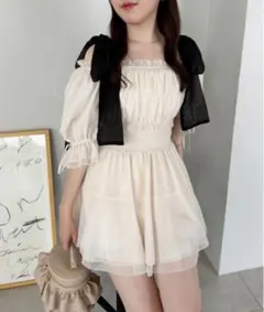 リボンチュールチュニック