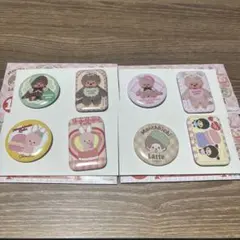 早い者勝ち‼️ モンチッチ　缶バッチ2個セット賞　4種類