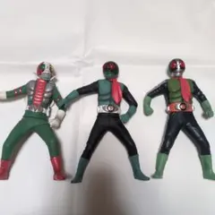 仮面ライダー ビッグ ソフビ フィギュア セット 1号 2号 リアル 非売品 